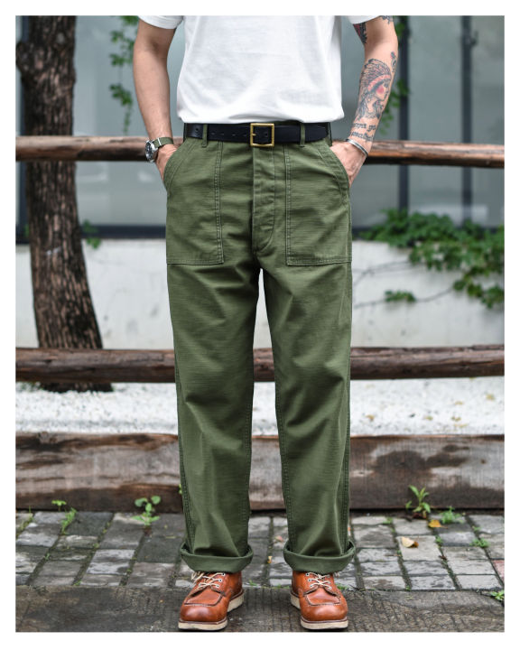 SauceZhan P37 Mens British Army OG107 Utility Fatigue Military Olive Sateen  Baker Green Cargo Pants Outfit 230106 From Yujia04, $83.19