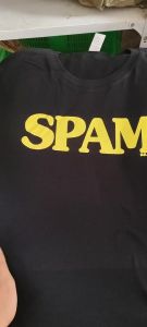 Novelty Spam Brand T-Tshirt Mens Heather Novelty Tee Cotton Classic .C