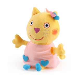 Peppa Pigs Eight Friends Plush Toys Pink Pig Doll Childrens Plush Toy Set