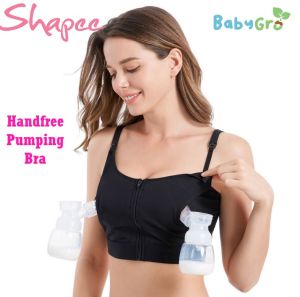 Shapee Hands Free Pumping Bra Maternity Nursing Bra