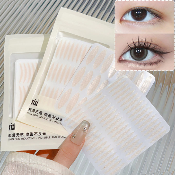 Eyelid Tape Sticker Transparent Invisible Double Fold Eyelid Lace Paste