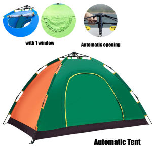 3/4/6 Persons Fully Automatic Dome Waterproof Camping Tent