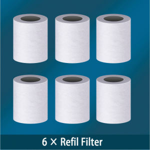 KOYOT Filter Keran Air Universal Bahan Katun PP 1/2 Inch Kepadatan Tinggi Untuk Dapur / Kamar Mandi