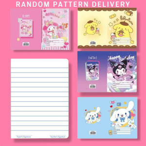 10pcs/Pack Kuromi pattern design Composition notebook and Writing notebookStudent essay book