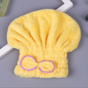 Bayar Di Tempat - Handuk Pita Shower Cap Dry Hair / Handuk Keramas Cepat Kering / Handuk Kepala