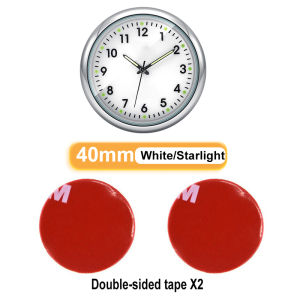 Car Clock Mini Electronic Waterproof Bicycle Motorcycle Watch Auto Car Clock Dashboard Clock