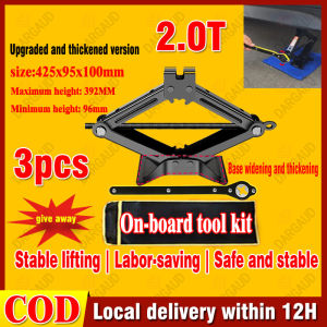 3T/2T/1TMechanical Scissor Jack for All Cars for Wheel Nut/Bolt jack hydraulic for car heavy duty