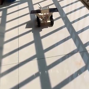 GIFTED EDUCATION DIY Solar Moon Rover Robot Car Puzzle Model Educational Toy Students Science Experiment for Kid Gifts