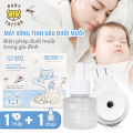 Combo Máy Xông & Tinh Dầu Đuổi Muỗi KHÔNG MÙI KHÔNG KHÓI An Toàn Cho Bé, Chống Muỗi Tuyệt Đối, Dễ Dàng Sử Dụng, Tiện Lợi BABY TATTOO.