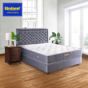 Uniland Springbed Rivera Brilliant Firmtop Spring Bed - Full Set