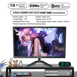 19 22 24 27 Inch IPS Gaming Monitor 75Hz 1080P Framless Curved/Flat FHD Gaming Monitor for Computer PC Monitor