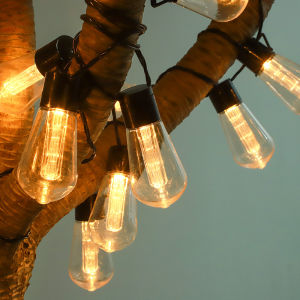 Đèn trang trí năng lượng mặt trời dây bóng led to tiết kiệm điện bóng siêu sáng chống thấm nước - DA3176