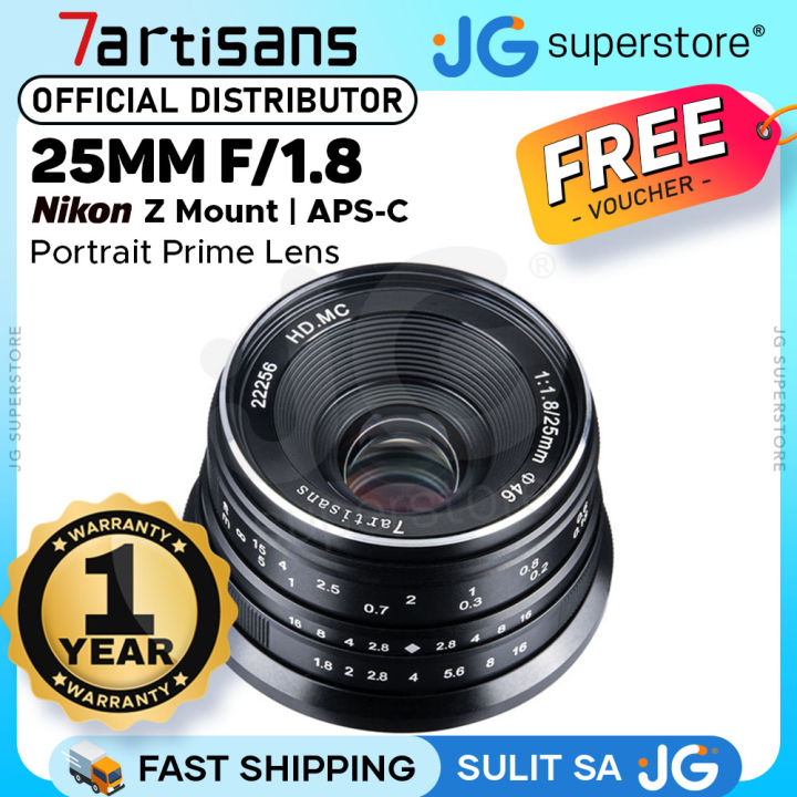 7Artisans 25mm APS-C Format Nikon Z Mount Compact