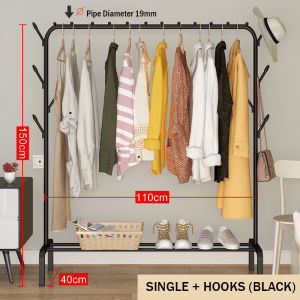 Sturdy Standing Clothes Rack Drying Rack Clothes Hanger