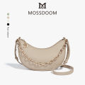 MOSSDOOM Tas Selempang Wanita Carina Bag Tas Bahu Bulan Sabit Modis. 