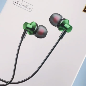 Upgrades Sound Earphones In Ear Headphones Wire & Adjustment In Ear Headphones Comofortable Earbud for Music Enthusiasts
