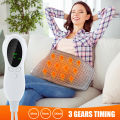 30*60CM Far Infrared Physiotherapy Heating Pad For Human Body Electric Blanket Heating Physiotherapy Pad. 