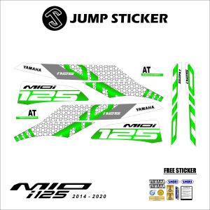Stiker Striping Mio i125 - Mio M3 2014 - 2020 grafis variasi 003