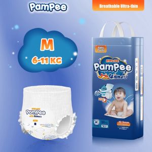Pampee XXL Baby Diaper Pants M/L/XL/XXL Breathable Ultra-thin Diaper Soft Summer Breathable