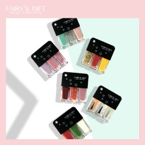 FAIRY GIFT The New 3 in 1DIY No-Baking Micro Glue Nail Polish