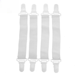 Bộ 4 Nẹp Cố Định Ga Giường Nệm Bằng Nhựa Và Dây Thun Cực Kì Chắc Chắn