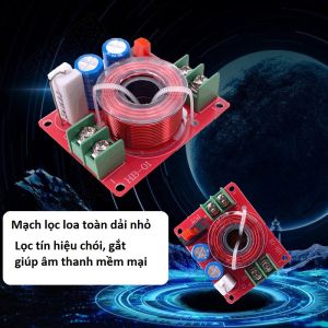 BỘ 2 MẠCH LỌC LOA TOÀN DẢI CÔNG SUẤT NHỎ HB01 - PHÂN TẦN LOA TOÀN DẢI