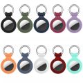 Silicone Apple Airtag Protective Case Cover Portable Keychain Tracking Bumper Shell Anti-drop Casing For Airtags. 