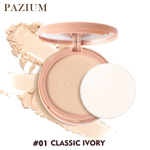 PAZIUM แป้งพัฟ แป้งผสมรองพื้น Pressed Powder คุมมัน กันน้ำ กันเหงื่อ 10กรัม