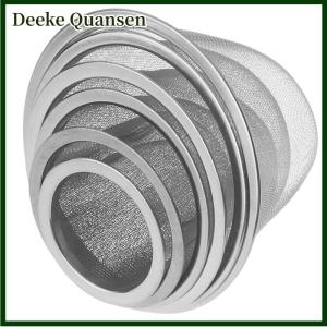 Deeke Tái sử dụng thép không gỉ lưới trà Infuser Lọc ấm trà trà lá gia vị Lọc