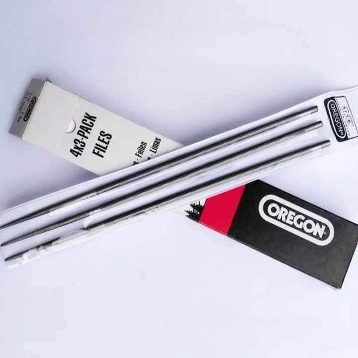 OREGON ตะไบเลื่อยโซ่ 4.0, 4.8, 5.5 มม. สำหรับลับคมโซ่เลื่อยยนต์