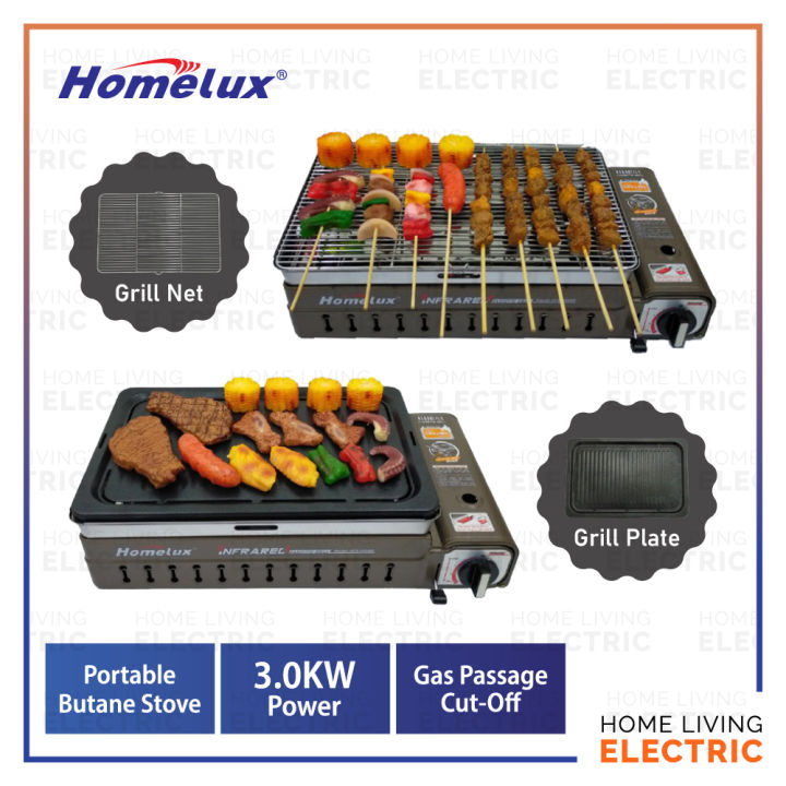Homelux%20Portable%20Gas%20Stove%202%20in%201%20Infrared%20Cassette%20Grill%20Plate%20&%20Pan%20BBQ%20Stove%20Skewer%20Camping%20High%20Quality%20HPB-8008B%20Dapur%20Gas%20-%20Image%203