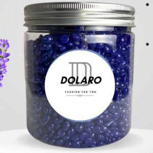 [ CHE TÊN] Hũ 500g sáp wax lông nóng lavender DOLARO chất sáp bám lông an toàn không gây kích ứng