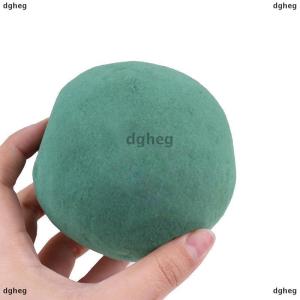 [COD] dgheg 1Pc 9 12 15cm Round Green Dried Flower Ball Mud Sponge Foam Bouquet Decoration Fresh Floral Flower Arrangement Tools