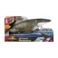 [2025 JURASSIC WORLD MOVIE] Jurassic World Rebirth Bite N Blast Mosasaurus Action Figure & Mini Dilophosaurus (JCH00). 