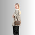MKMC Tas Selempang Wanita Terbaru Kekinian Kulit Resleting Multifungsi Kerja Fashion Aesthetic Slingbag Wanita Shoulderbag Kondangan Makeup Top Handle Bag COD. 