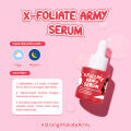 PIGEON TEENS X-FOLIATE ARMY SERUM 20ML SERUM WAJAH PEELING EKSFOLIASI MENGANGKAT SEL KULIT MATI MENCERAHKAN MEMUDARKAN NODA HITAM PADA KULIT WAJAH. 
