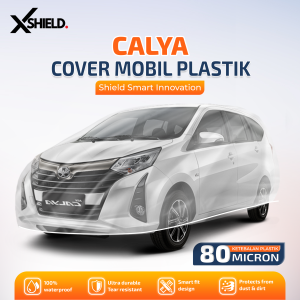 Sarung Mobil Plastik CALYA Body Cover Mobil toyota calya Transparan PE8