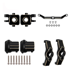 1/18 trx4m mô phỏng Crawler xe Brass bộ phận phía trước chỉ đạo cup phía sau c-seat kẹp Rút Gáy và bìa mũ