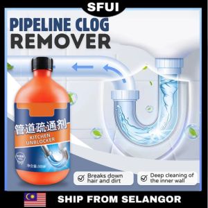 Pipeline Dredging Agent Clog Remover Pipe Unblocker Drain Ejen Pengorekan Saluran Paip Pembersih Saluran Paip 水管疏通剂
