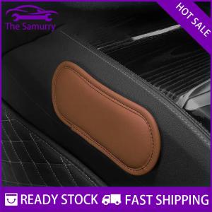 Samurry ✨Hot Sale✨ Leather Car Leg Cushion Elastic Memory Foam Knee Pad Car Pillow Cushion Armrest Pad Universal Thigh Support Accessories