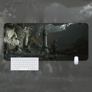 【Black Myth Wukong Large Gaming Mouse Pad】MenS Gaming Desktop Pad Gaming Mouse Pad Gaming Gaming Thickened NonSlip Exquisite Lock Edge