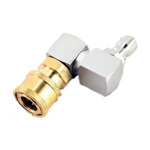 360-Degree Swivel Nozzle 1/4-Inch Quick-Connect Fitting Industrial Pneumatic Fittings For Tools Compressors And Systems