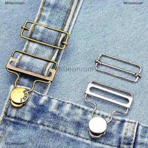 [COD] Millennium Dungaree Fasteners Clip Brace Buckles With Jeans Buttons Set For Denims Jackets Home DIY Apparel Sewing Supplies