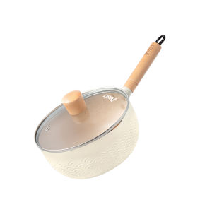 Inssa Non-Stick Pot Soup Pot Multiple models Kitchenware Cookware with Lid Spout PFOA Free Venila Gelato