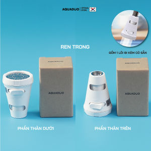 SF-7000 Vòi rửa chén (tăng áp lọc nước) 4 Thanh lọc nước AQUADUO