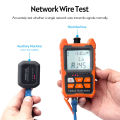 KKmoon Máy Đo Công Suất Quang Mini Đèn LED Cầm Tay Dụng Cụ Kiểm Tra Cáp Quang Mạng Chính Xác Cao Chiếu Sáng. 
