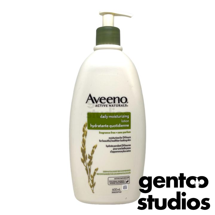 aveeno perfume free lotion