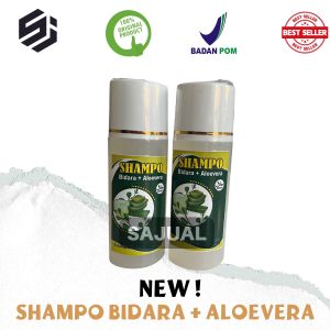 SAJUAL - New !  Shampo Bidara Ruqyah + Aloevera 100ml - Shampoo Penumbuh Rambut - Sampo Mengatasi Kerontokan Rambut