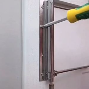 Adjustable Stainless Steel Automatic Door Closer Buffer Hydraulic Spring With Silent Operatio