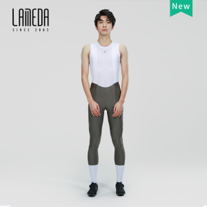 LAMEDA Cycling New Bib Pants Sun Protection UPF50+ Moisture-absorbent Breathable Men MTB Road Bike Traceless Pants